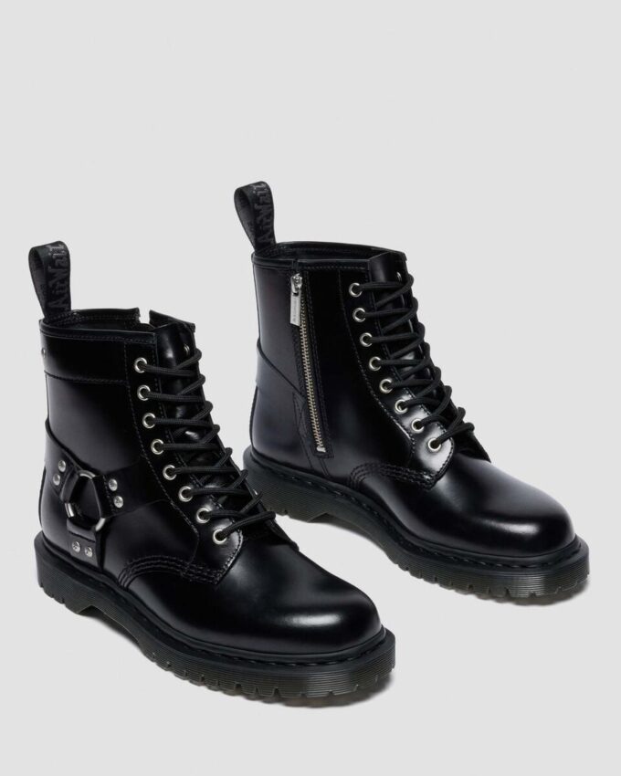 Bottes à lacets 1460 en cuir Harness Bottes à lacets 1460 en cuir Harness