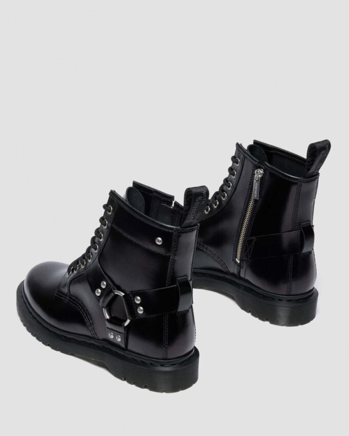 Bottes à lacets 1460 en cuir Harness Bottes à lacets 1460 en cuir Harness