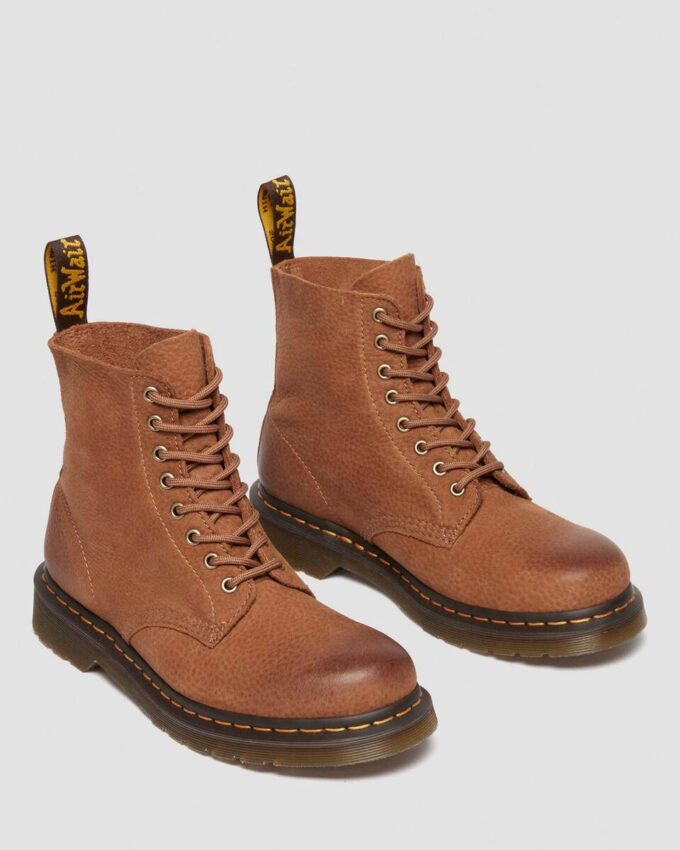 Bottes à lacets 1460 Pascal en nubuck vieilli Bottes à lacets 1460 Pascal en nubuck vieilli