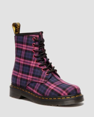 Bottes à lacets 1460 Tartan Bottes à lacets 1460 Tartan