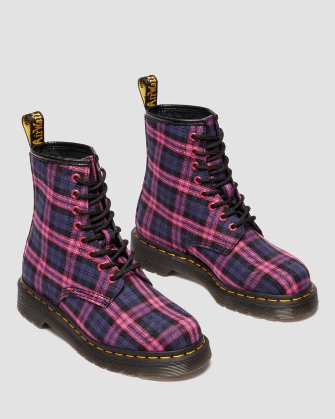 Bottes à lacets 1460 Tartan Bottes à lacets 1460 Tartan