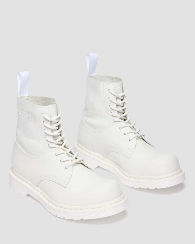 Bottes à lacets 1460 Twist MM6 en Virginia Leather + Virginia Leather Bottes à lacets 1460 Twist MM6 en Virginia Leather + Virginia Leather