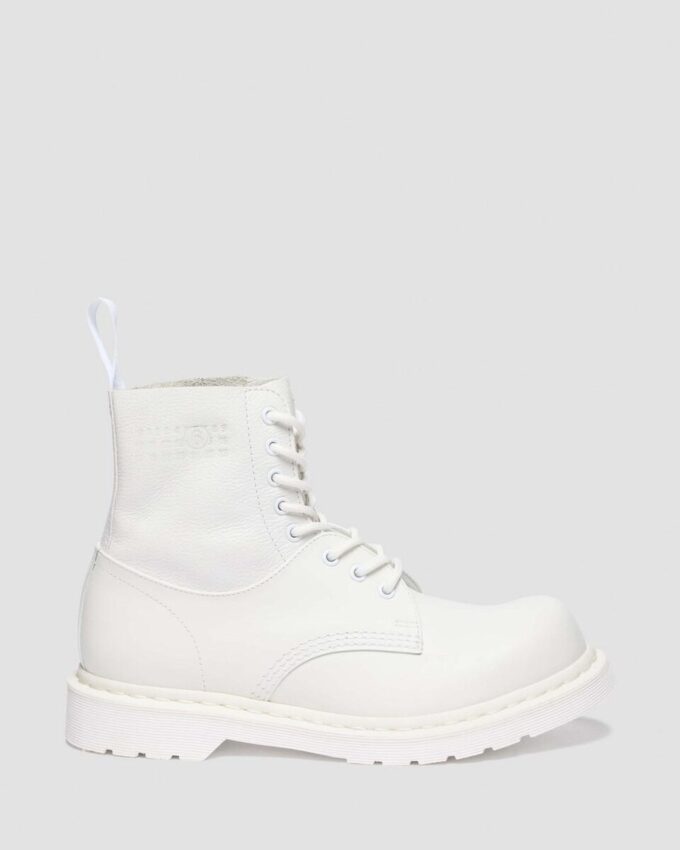 Bottes à lacets 1460 Twist MM6 en Virginia Leather + Virginia Leather Bottes à lacets 1460 Twist MM6 en Virginia Leather + Virginia Leather