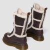 Bottes à lacets Buzz en cuir Grizzly doublées de fausse fourrure Bottes à lacets Buzz en cuir Grizzly doublées de fausse fourrure