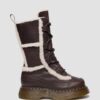 Bottes à lacets Buzz en cuir Grizzly doublées de fausse fourrure Bottes à lacets Buzz en cuir Grizzly doublées de fausse fourrure