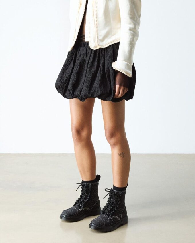 Bottes à lacets en cuir 1460 FRILL Bottes à lacets en cuir 1460 FRILL