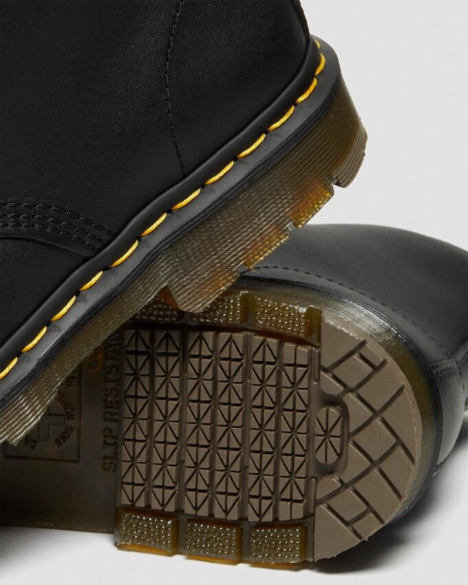 Bottes à lacets en cuir antidérapantes 1460