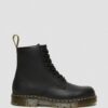 Bottes à lacets en cuir antidérapantes 1460