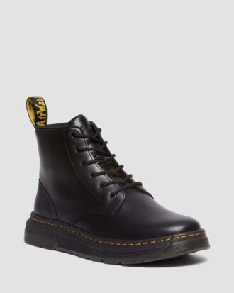 Bottes à lacets en cuir Crewson