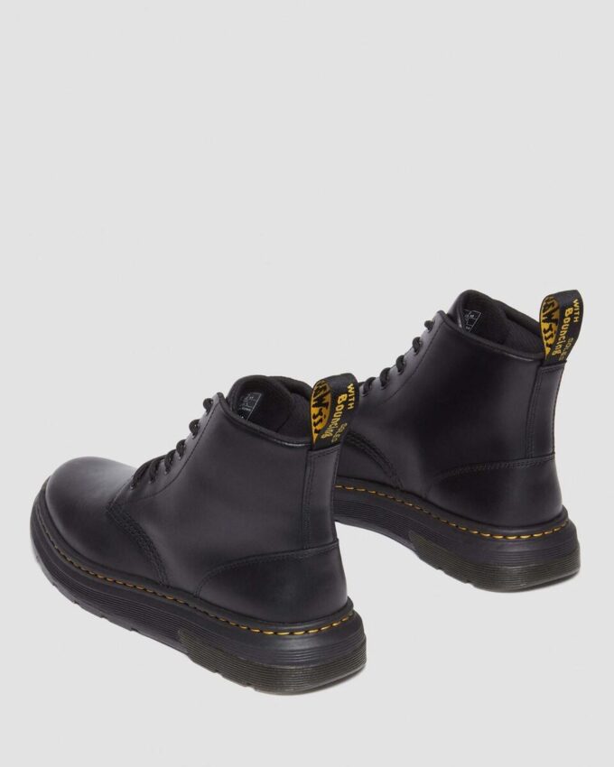 Bottes à lacets en cuir Crewson