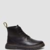 Bottes à lacets en cuir Crewson
