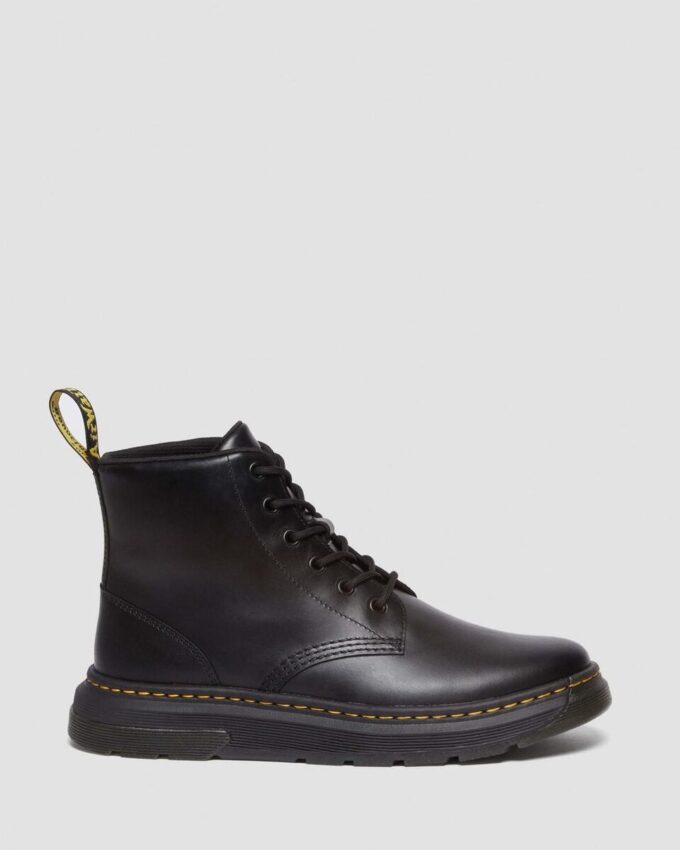 Bottes à lacets en cuir Crewson