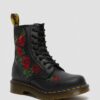Bottes à lacets en cuir à fleurs 1460 Vonda Bottes à lacets en cuir à fleurs 1460 Vonda