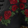 Bottes à lacets en cuir à fleurs 1460 Vonda Bottes à lacets en cuir à fleurs 1460 Vonda