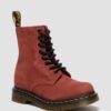 Bottes à lacets en cuir nubuck 1460 Pascal Bottes à lacets en cuir nubuck 1460 Pascal