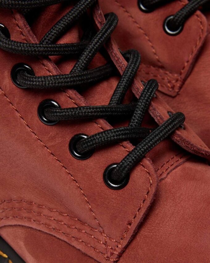 Bottes à lacets en cuir nubuck 1460 Pascal Bottes à lacets en cuir nubuck 1460 Pascal
