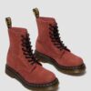 Bottes à lacets en cuir nubuck 1460 Pascal Bottes à lacets en cuir nubuck 1460 Pascal