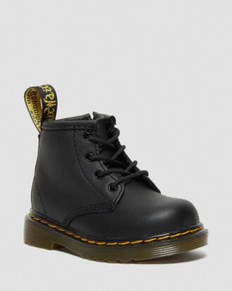 Bottes à lacets en cuir souple 1460 pour bébés