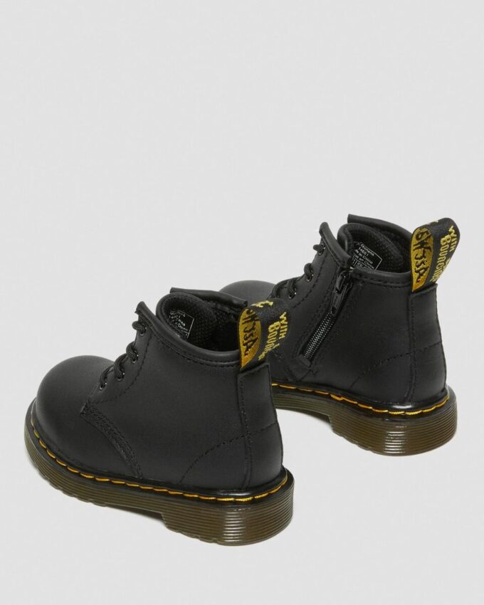 Bottes à lacets en cuir souple 1460 pour bébés Bottes à lacets en cuir souple 1460 pour bébés