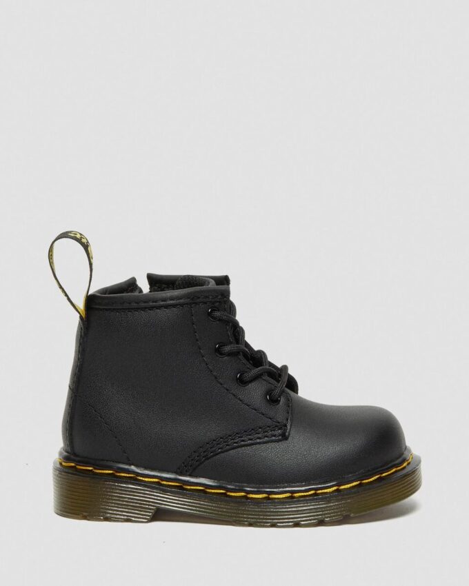 Bottes à lacets en cuir souple 1460 pour bébés Bottes à lacets en cuir souple 1460 pour bébés