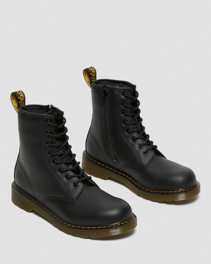 Bottes à lacets en cuir souple 1460 pour enfants Bottes à lacets en cuir souple 1460 pour enfants