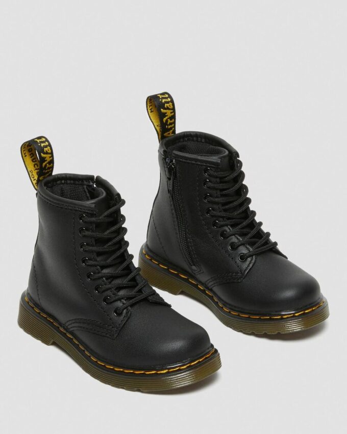 Bottes à lacets en cuir souple 1460 pour tout-petits Bottes à lacets en cuir souple 1460 pour tout-petits