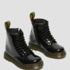 Bottes à lacets en Patent Leather 1460 pour tout-petits Bottes à lacets en Patent Leather 1460 pour tout-petits