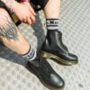 Bottes à lacets en Smooth Leather 1460