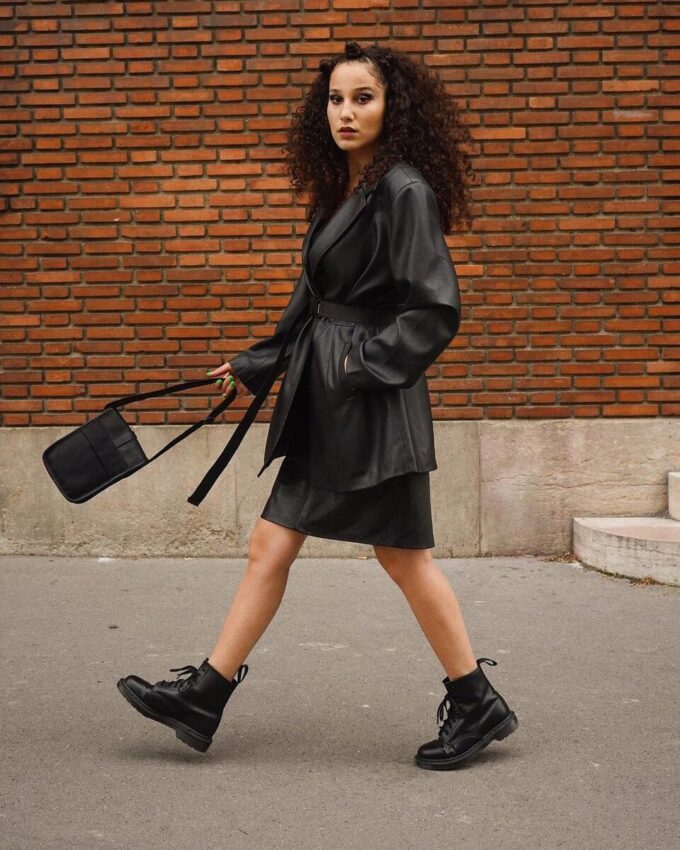 Bottes à lacets en Smooth Leather 1460 MONO Bottes à lacets en Smooth Leather 1460 MONO