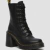 Bottes à lacets et talons évasés en cuir Chesney Bottes à lacets et talons évasés en cuir Chesney