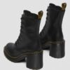 Bottes à lacets et talons évasés en cuir Chesney Bottes à lacets et talons évasés en cuir Chesney
