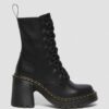 Bottes à lacets et talons évasés en cuir Chesney Bottes à lacets et talons évasés en cuir Chesney
