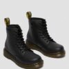 Bottes à lacets Junior 1460 en cuir souple Bottes à lacets Junior 1460 en cuir souple
