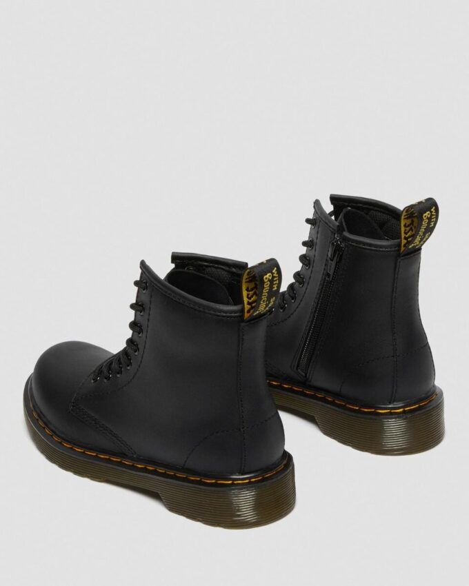 Bottes à lacets Junior 1460 en cuir souple Bottes à lacets Junior 1460 en cuir souple