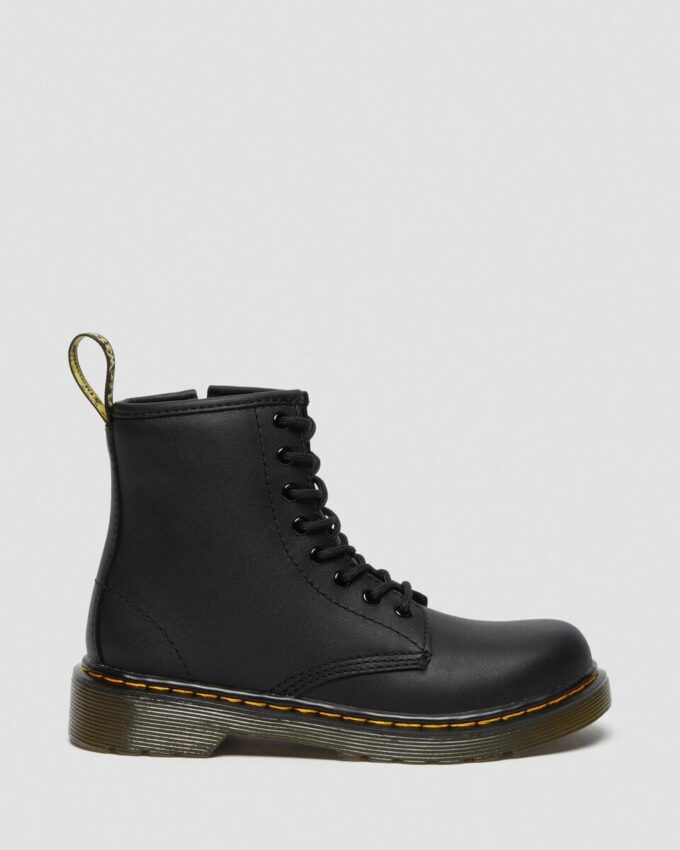 Bottes à lacets Junior 1460 en cuir souple Bottes à lacets Junior 1460 en cuir souple