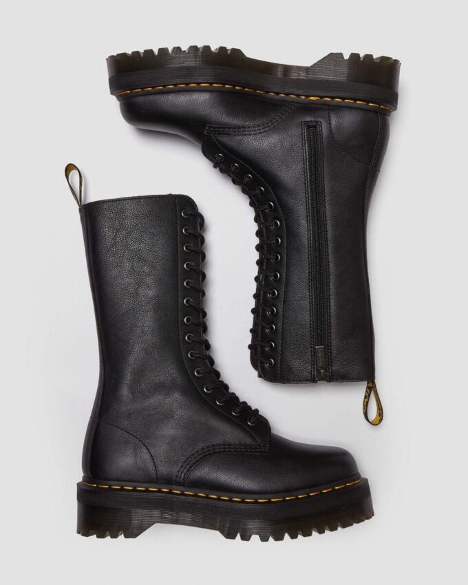 Bottes mi-mollet à lacets en cuir Pisa 1B99 Bottes mi-mollet à lacets en cuir Pisa 1B99