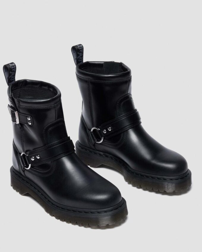 Bottes motardes Anistone Harness en cuir Orleans Bottes motardes Anistone Harness en cuir Orleans