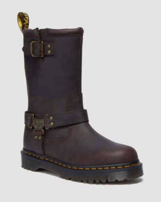 Bottes motardes en cuir Anistone Hi