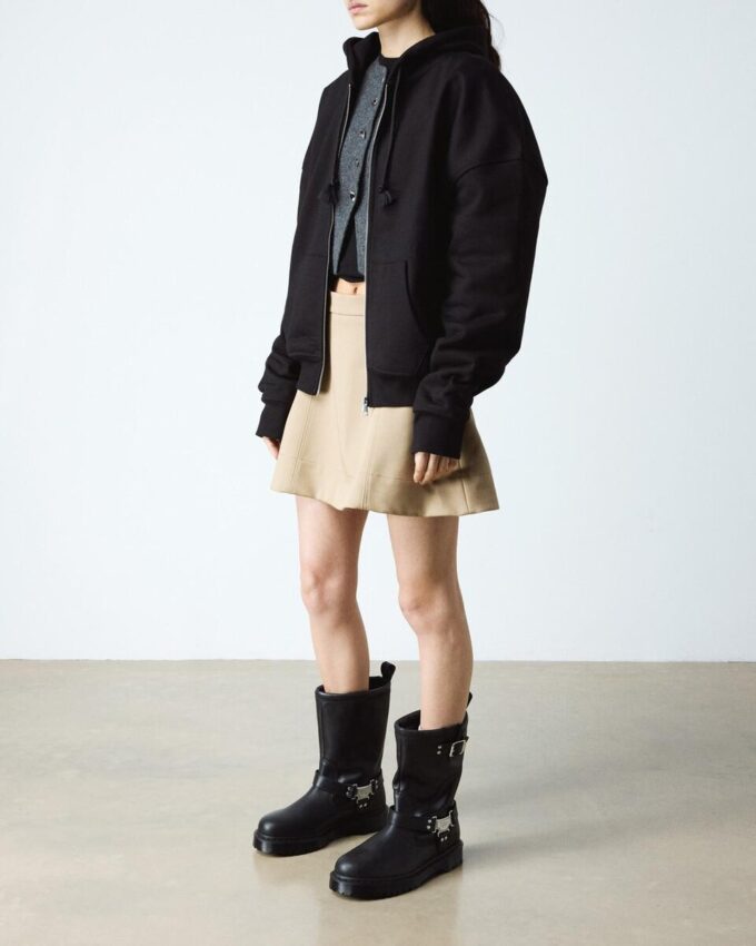 Bottes motardes en cuir ANISTONE HI Bottes motardes en cuir ANISTONE HI