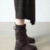 Bottes motardes en cuir Anistone Hi Bottes motardes en cuir Anistone Hi