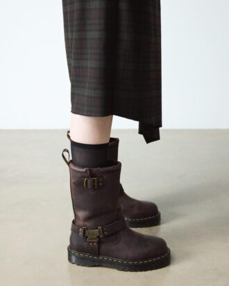 Bottes motardes en cuir Anistone Hi