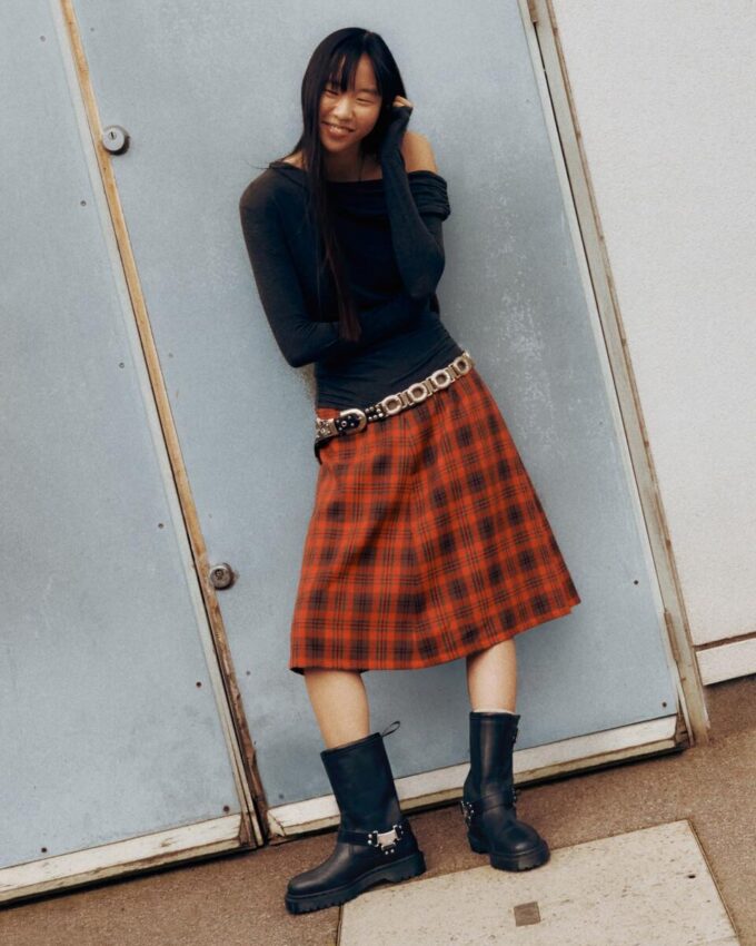 Bottes motardes en cuir ANISTONE HI Bottes motardes en cuir ANISTONE HI