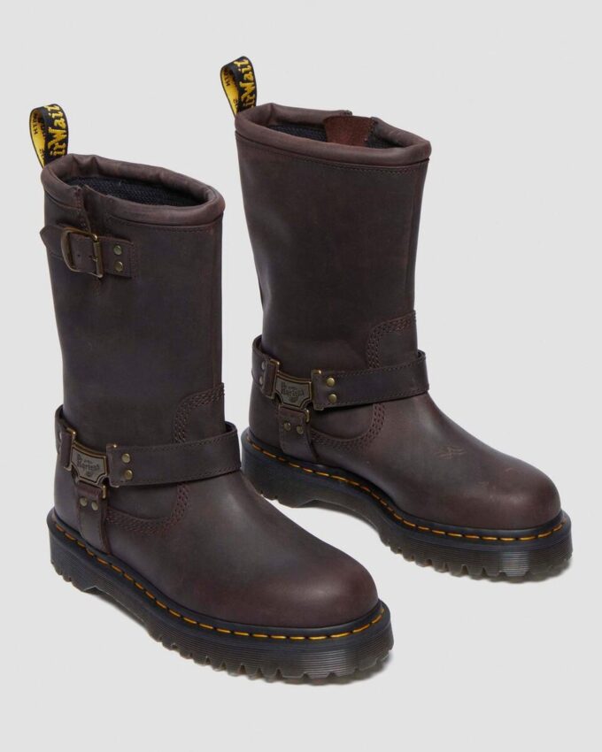 Bottes motardes en cuir Anistone Hi Bottes motardes en cuir Anistone Hi