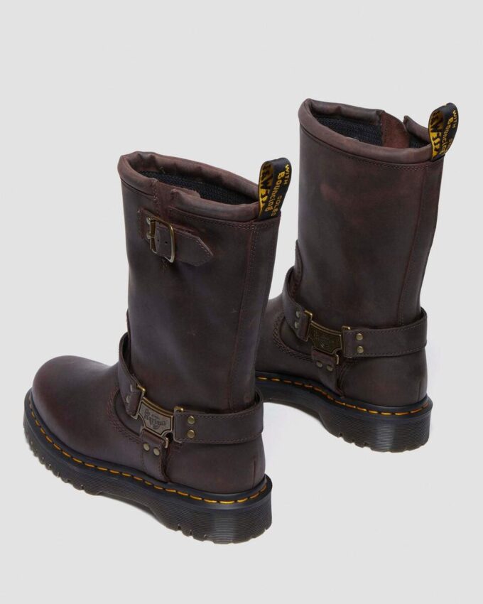 Bottes motardes en cuir Anistone Hi Bottes motardes en cuir Anistone Hi