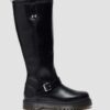 Bottes motardes en cuir Orleans Anistone montant jusqu’aux genoux Bottes motardes en cuir Orleans Anistone montant jusqu’aux genoux
