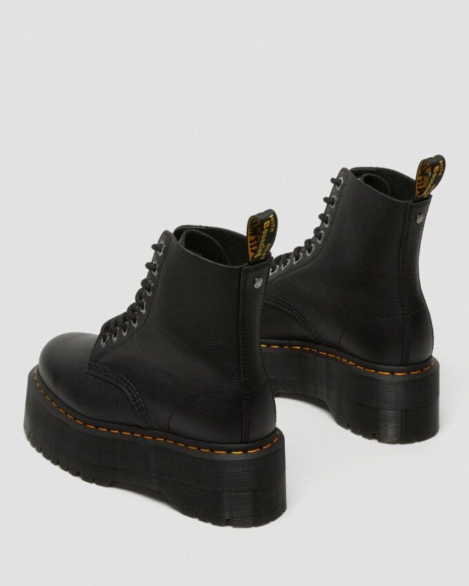 Bottes à plateforme en cuir 1460 Max Bottes à plateforme en cuir 1460 Max
