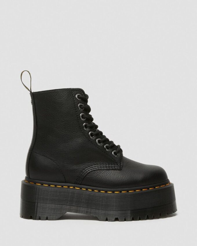 Bottes à plateforme en cuir 1460 Max Bottes à plateforme en cuir 1460 Max