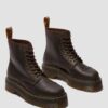 Bottes à plateforme en cuir Crazy Horse Sinclair Bottes à plateforme en cuir Crazy Horse Sinclair