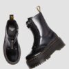 Bottes à plateforme en cuir Jetta Max Bottes à plateforme en cuir Jetta Max