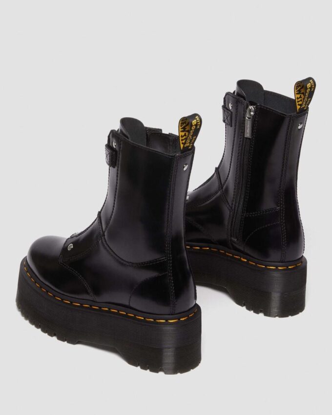 Bottes à plateforme en cuir Jetta Max Bottes à plateforme en cuir Jetta Max